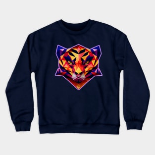 Bengal Tiger Mandala Crewneck Sweatshirt